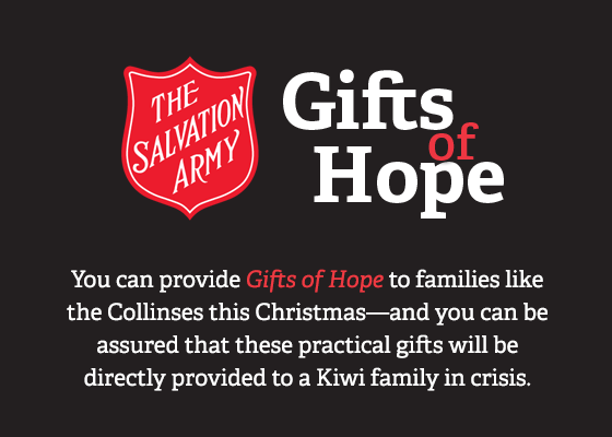 Gifts of Hope The Salvation Army