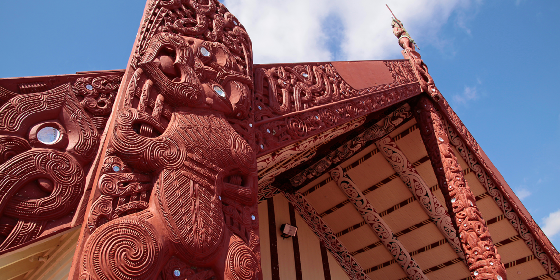 A maori marae