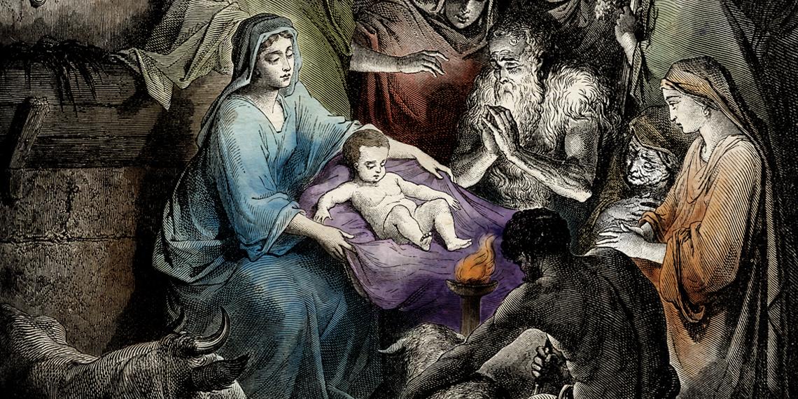 the nativity scene