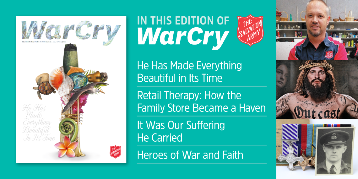 20 April 2019 War Cry cover image