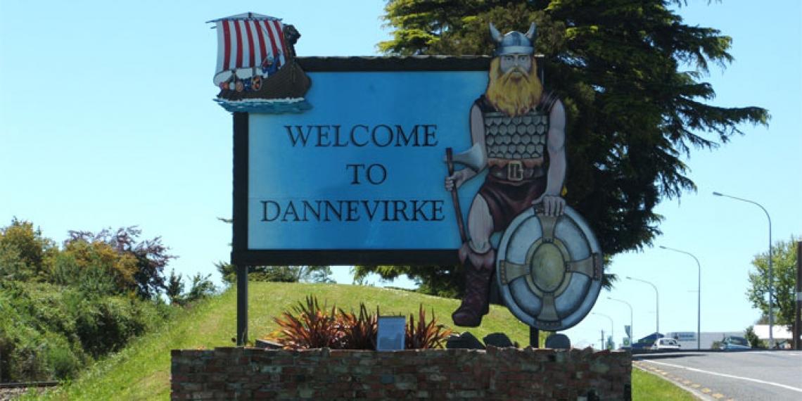 The Dannevirke sign and viking