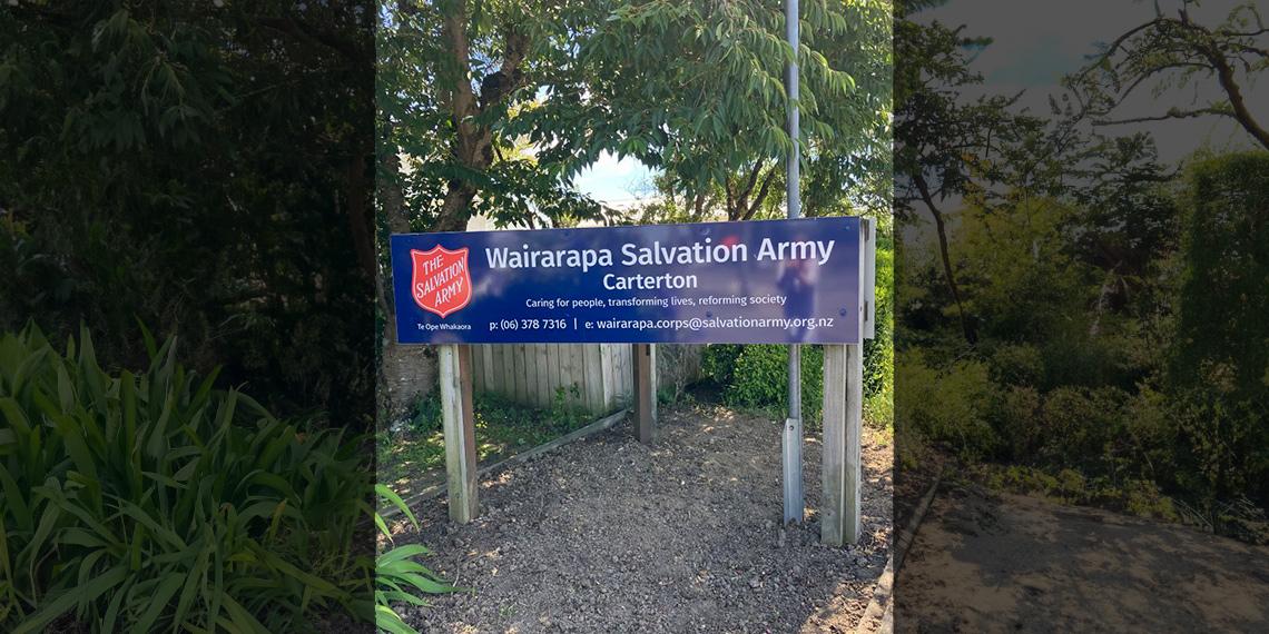 Carterton Corps sign