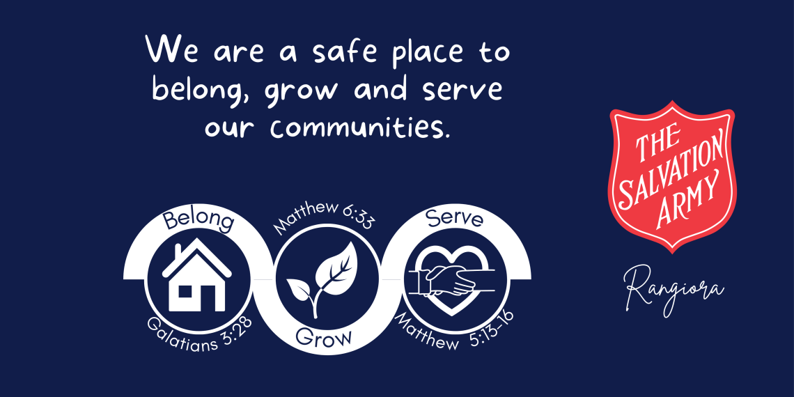 We are a safe place to belong, grow and serve our communities. 