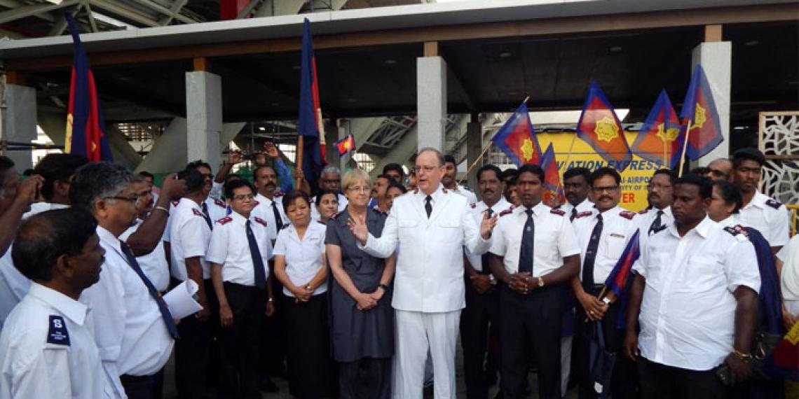 General visits India Central Territory The Salvation Army