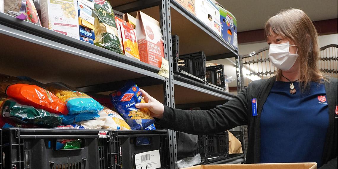 Queenstown Salvation Army Foodbank 'supermarket'