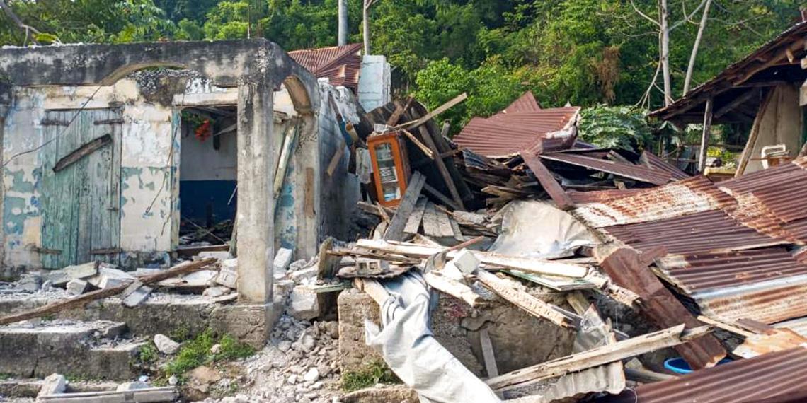Haiti earthquake damage 2021