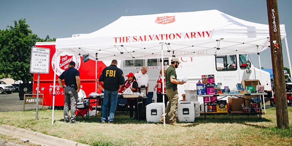 Salvation Army responds to support first responders after Texas school shooting