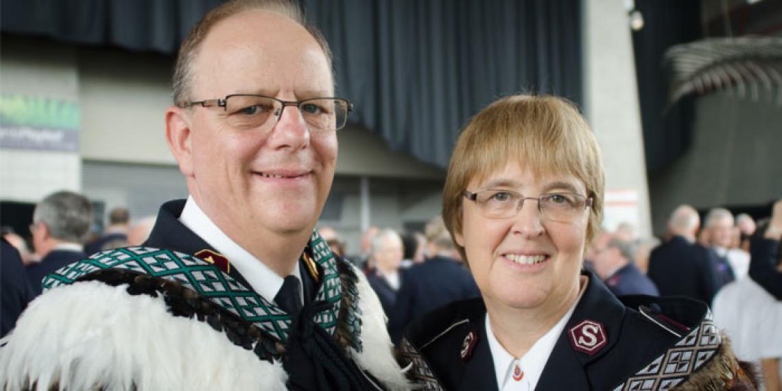 General Andre and Commissioner Silvia Cox
