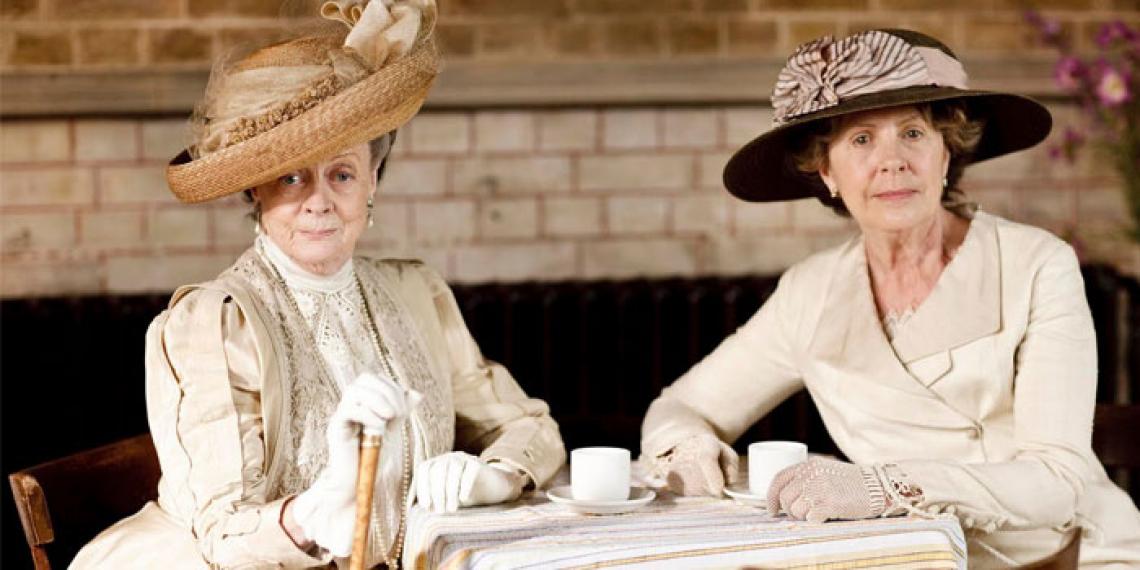 a scene from Downton Abbey