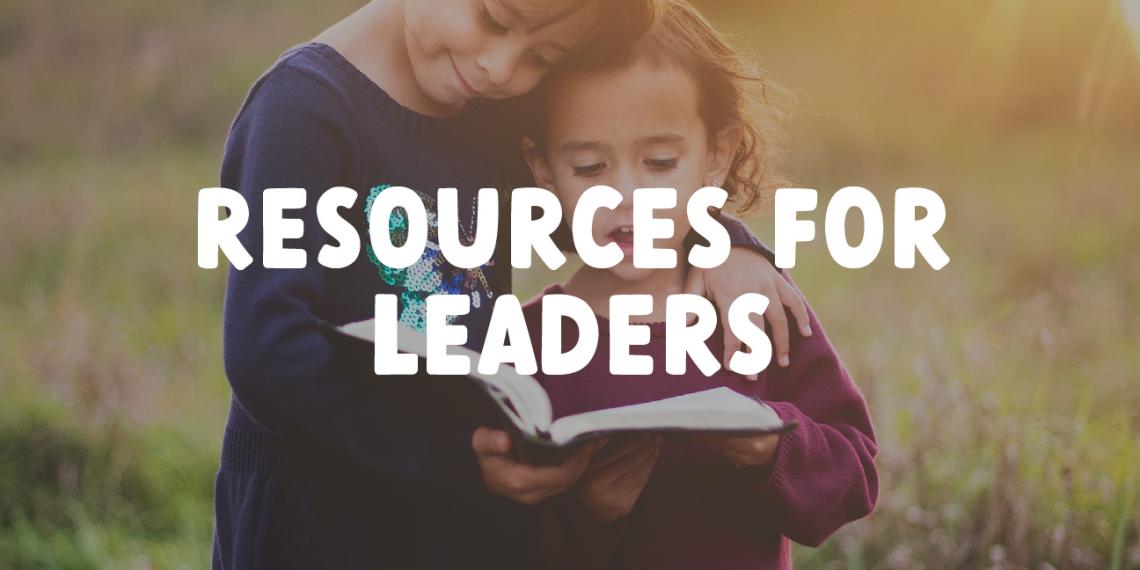 Resources for Leaders Banner